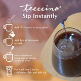 Teeccino Hazelnut Instant — pot pratique pour conserver l’arôme noisette.