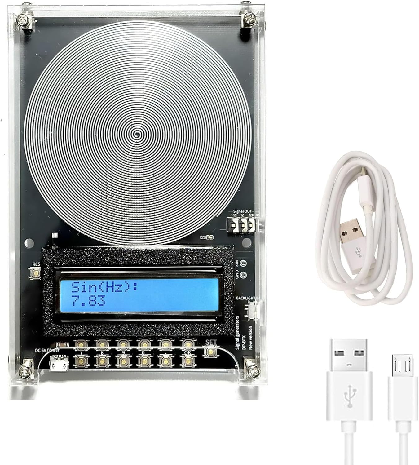 Générateur Tegongse Schumann 7,83 Hz pour relaxation et concentration.