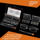 Tournevis magnétique plat TEKPREM 2 mm facilitant le vissage précis