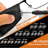 Boîtes séparées de vis pour lunettes TEKPREM évitant les mélanges