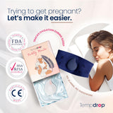 Tempdrop application fertilité: visualisation claire de la fenêtre fertile.