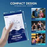 Tempk pack froid instantané – compression efficace pour limiter le gonflement.