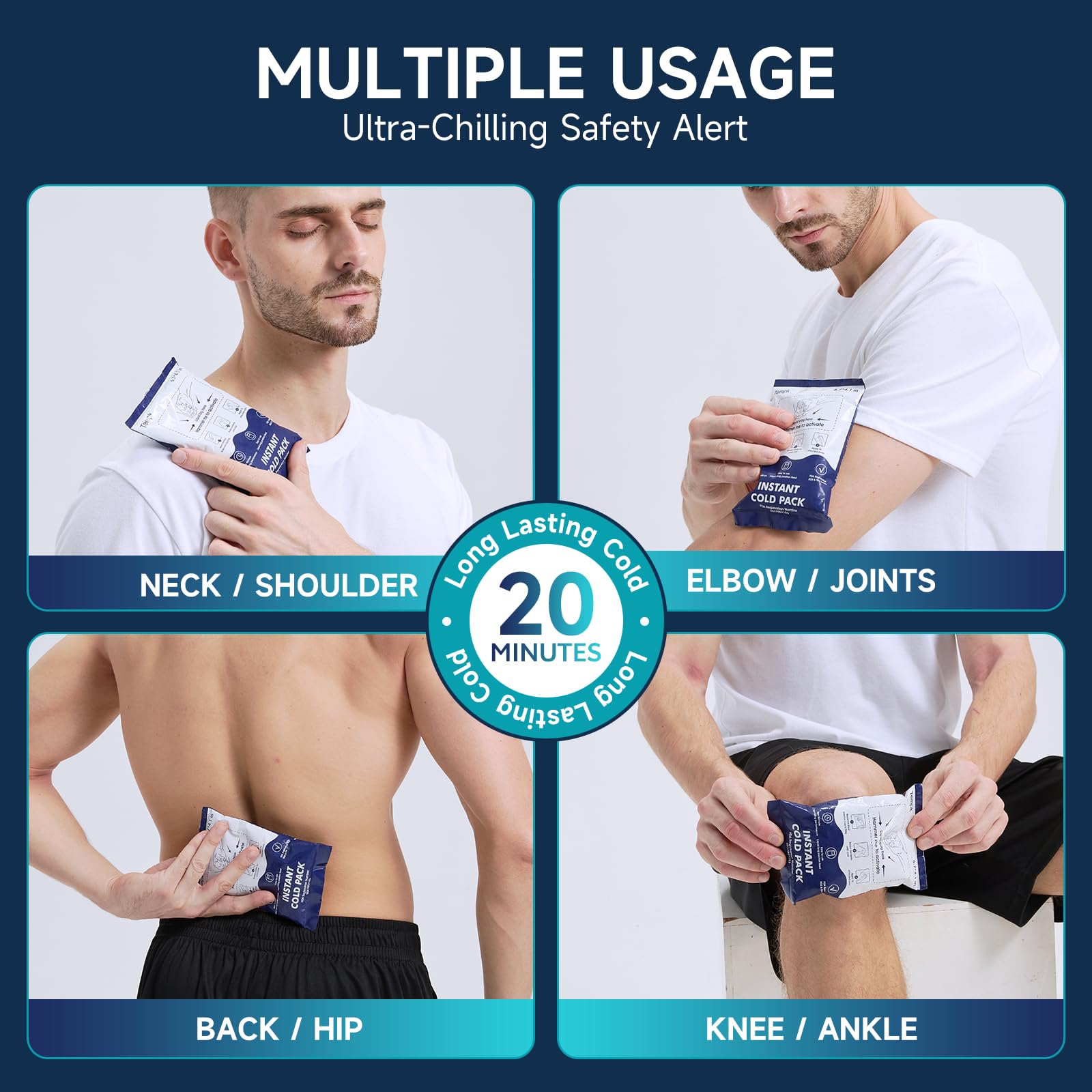 Tempk sachet froid sans pré-refroidissement activation rapide.