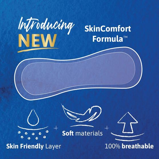 TENA Intimates Protège-slips ultra-fins légers, vue emballage, accessibilité et usage pratique.
