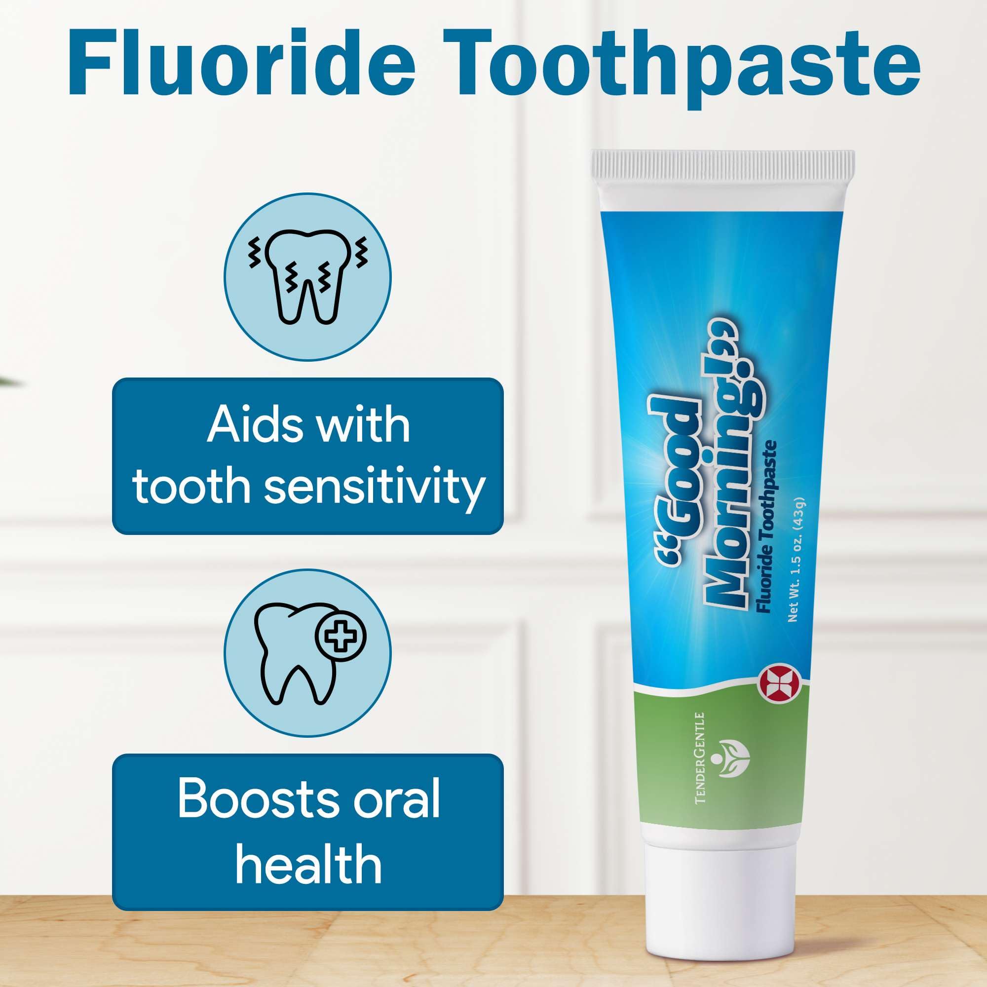 Aide potentielle contre la sensibilité dentaire avec TenderGentle