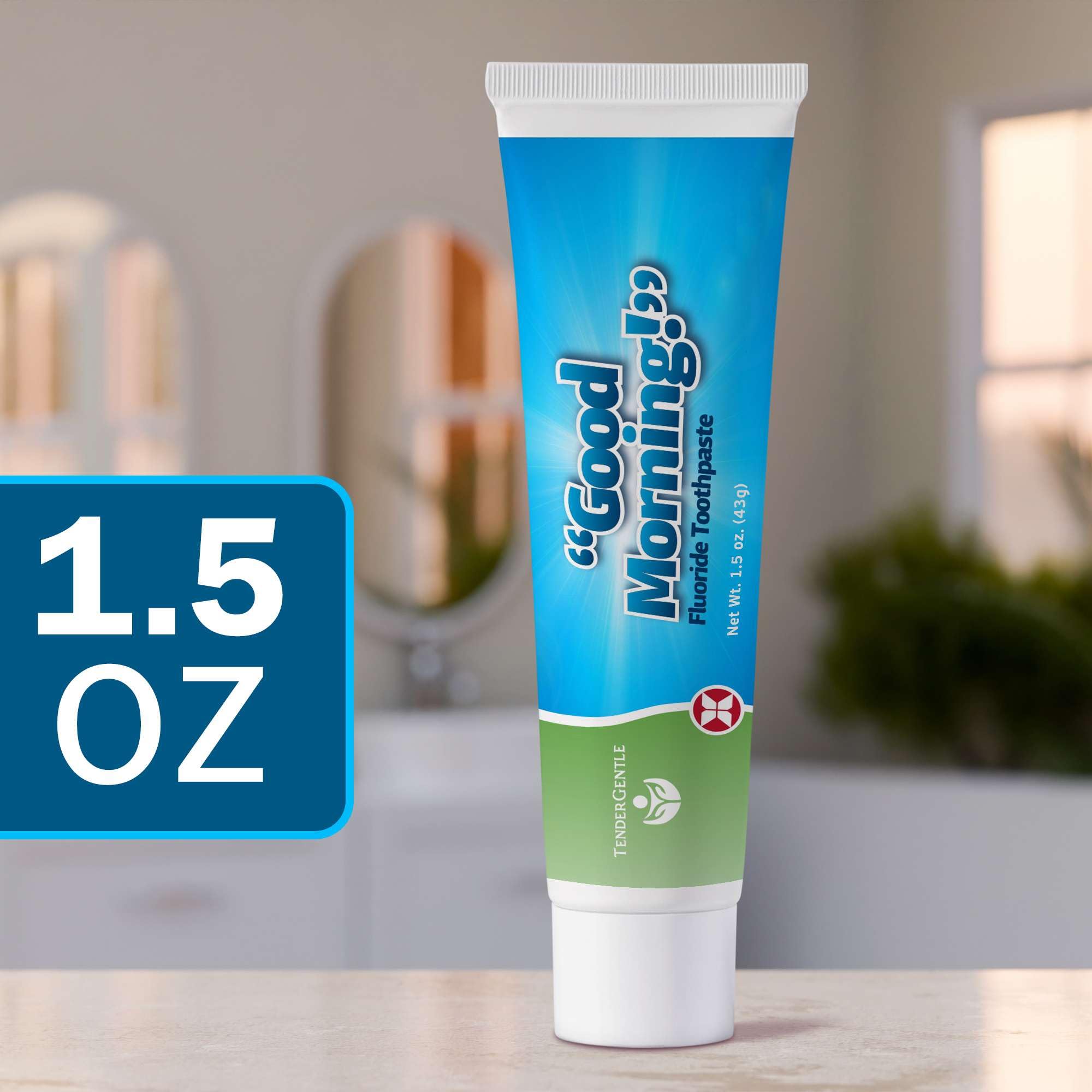 Dentifrice TenderGentle à la menthe fraîche pour une sensation de bouche propre