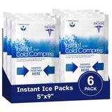 TenderGentle Pack Glace Instantanée, emballage visible prêt à l’emploi pour l’inconfort.