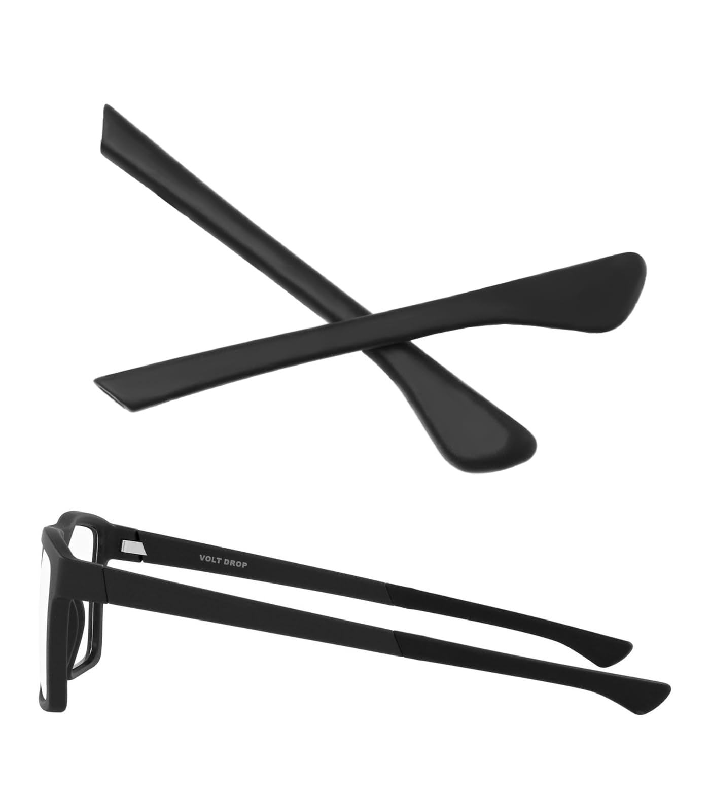 TenDye embouts d’oreilles pour Oakley Volt Drop OX8167 ajustement précis et confortable.