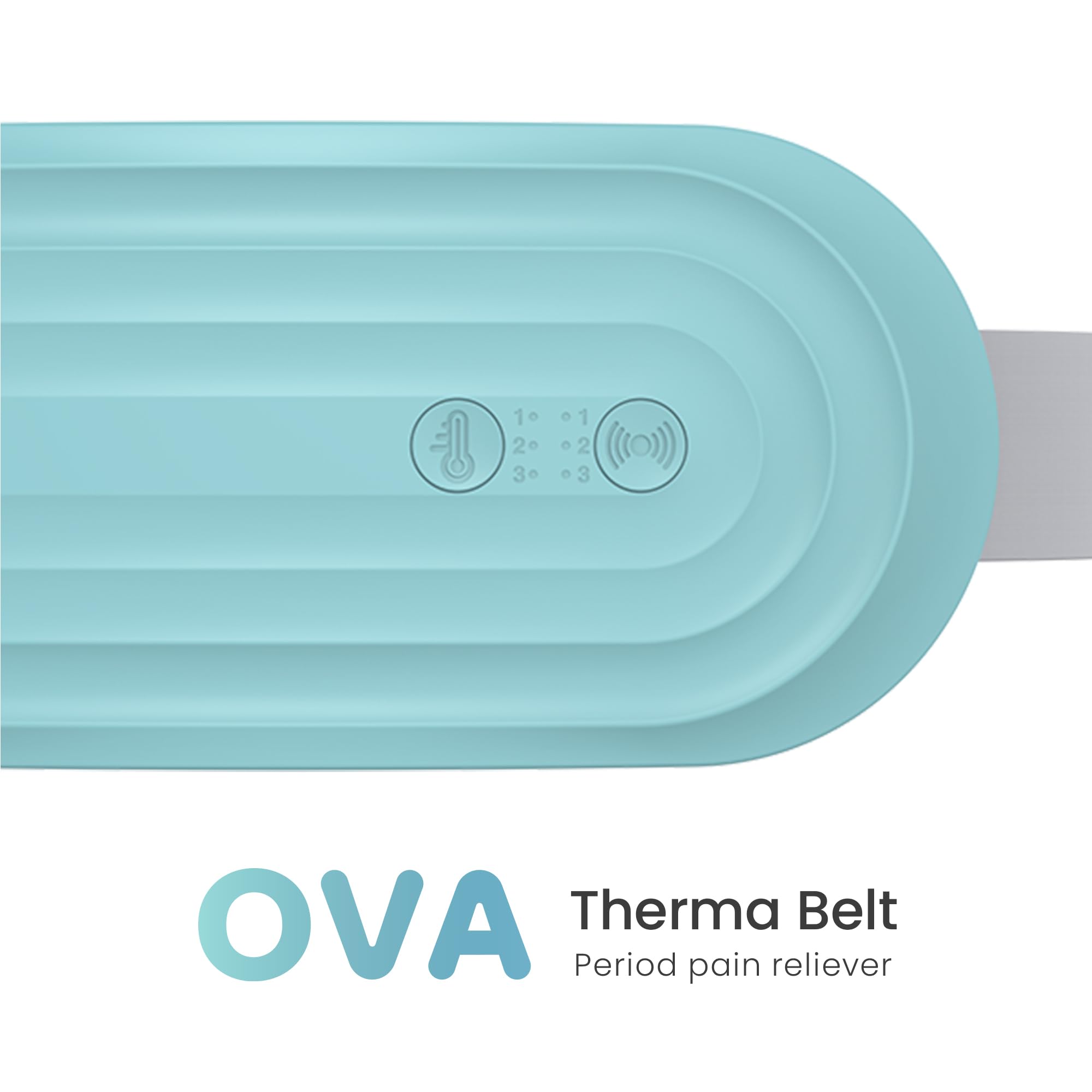 TensCare OVA Therma Belt, focus chaleur, trois niveaux pour soulager les crampes au bureau