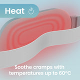 TensCare OVA Therma Belt, massage doux pour détente abdominale et lombaire au quotidien