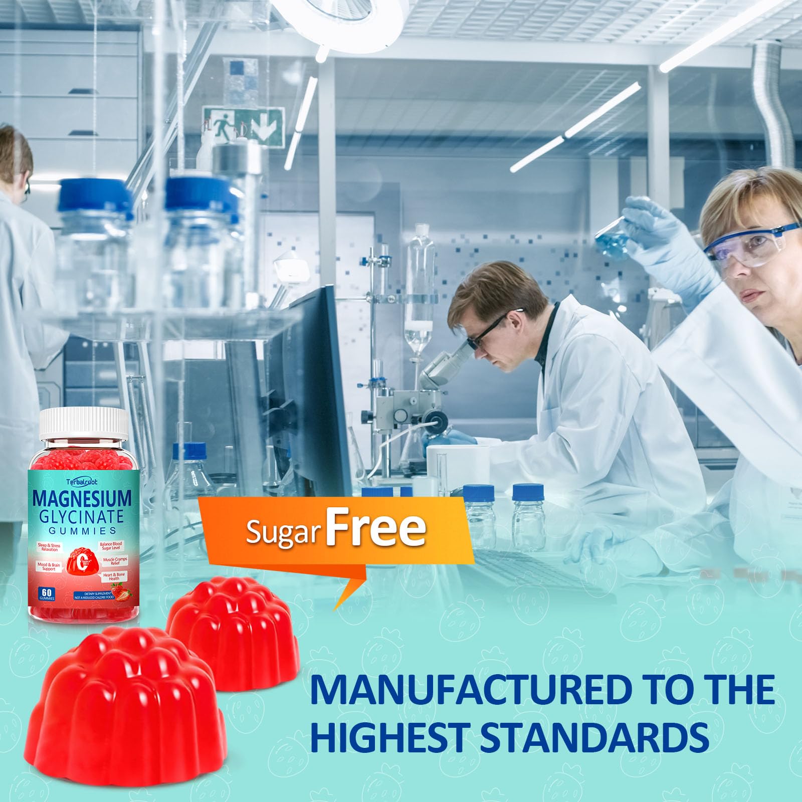 Terbalroot fabriqué en usine certifiée BPF pour une qualité constante.