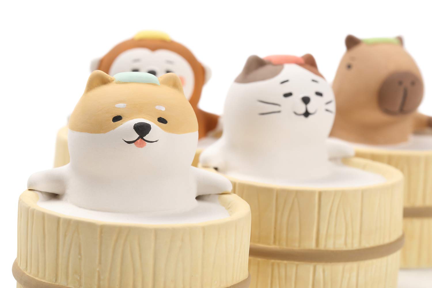 Terra Distribution diffuseur-pierre-ceramique animaux-coeur, design tendre et portable