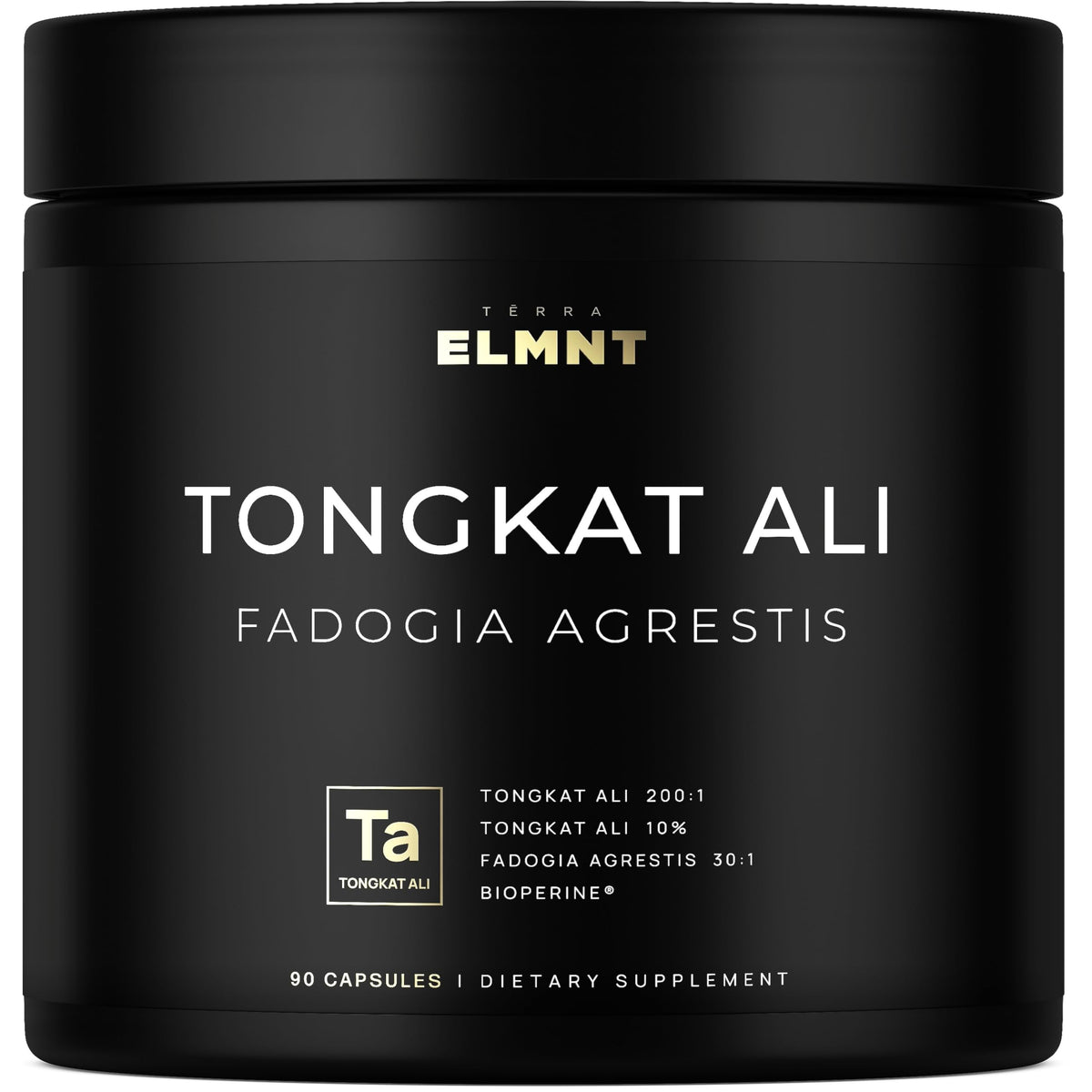 Terra Elmnt Tongkat Ali 200x: flacon concentré pour énergie potentielle.