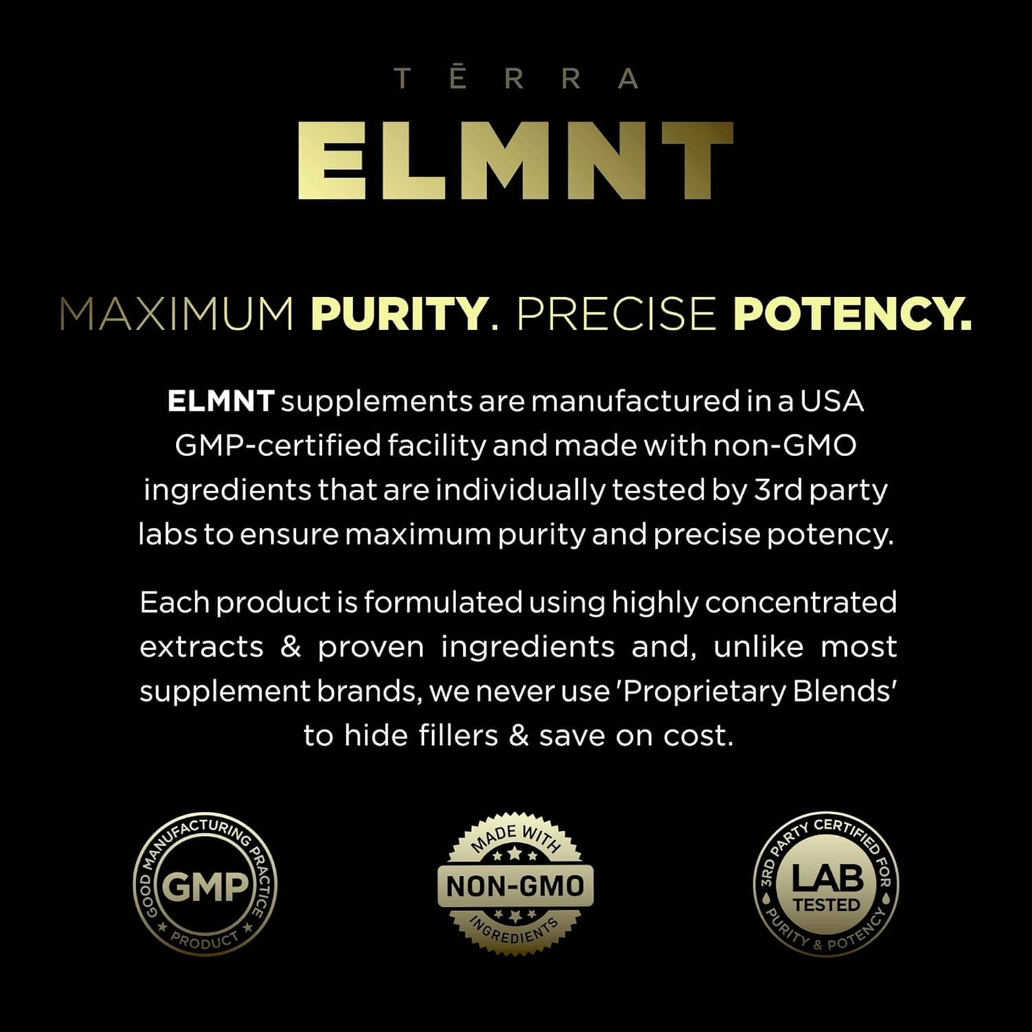 Terra Elmnt Capsules quotidiennes: dosage pratique pour l’usage journalier.
