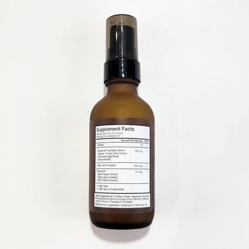 Terra Health Essentials Curcumine Liposomale mélange facile dans votre boisson préférée