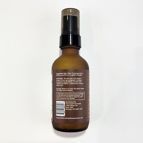 Terra Health Essentials Curcumine Liposomale pipette précise pour doser facilement