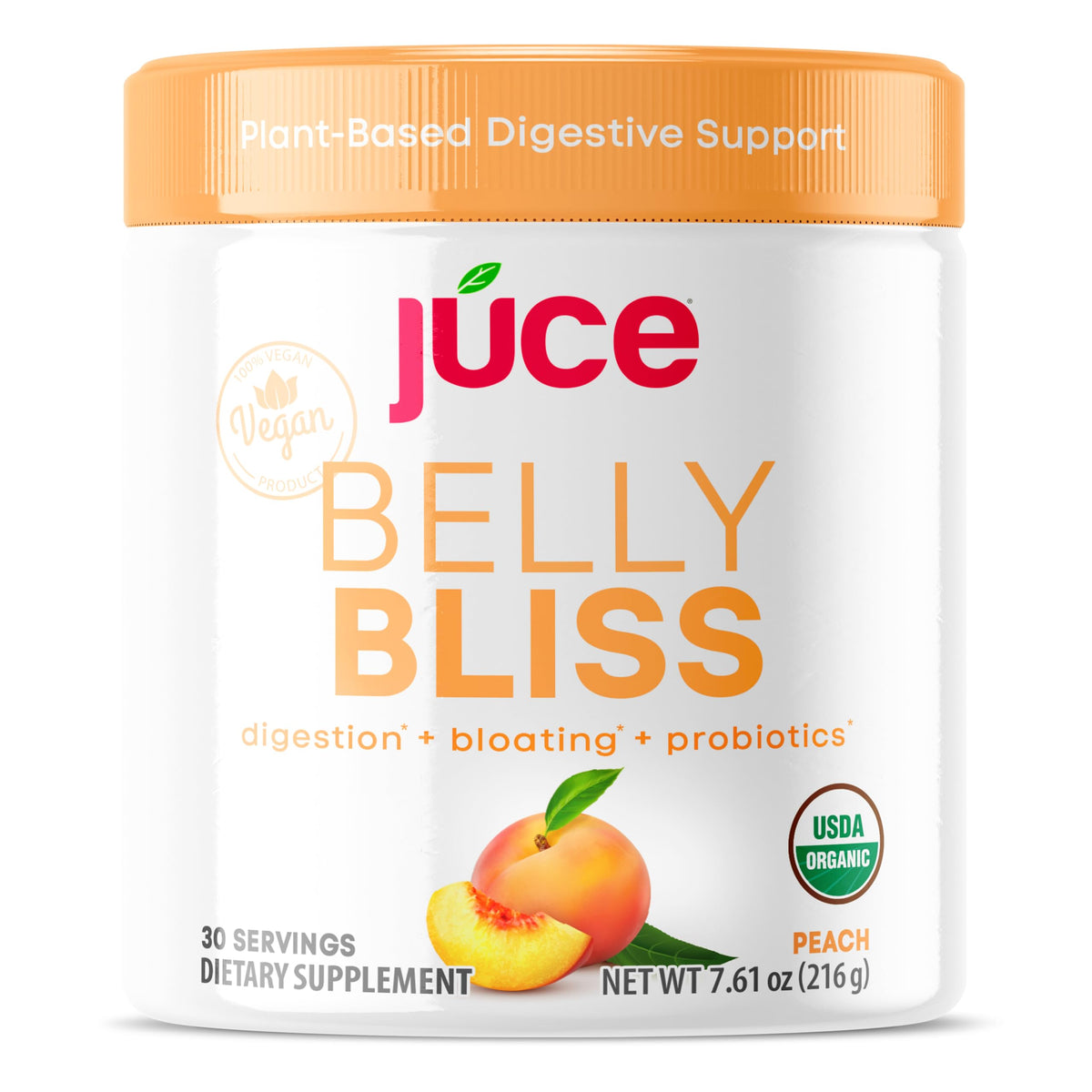 Emballage du Júce Belly Bliss de Terra Kai Organics prêt à l'utilisation quotidienne.