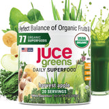 Terra Kai Organics JuCE Green Superfood poudre, source naturelle de nutriments pour smoothies.