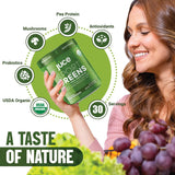 Terra Kai Organics Juce SG7 champignons inclus enrichissent la formule.