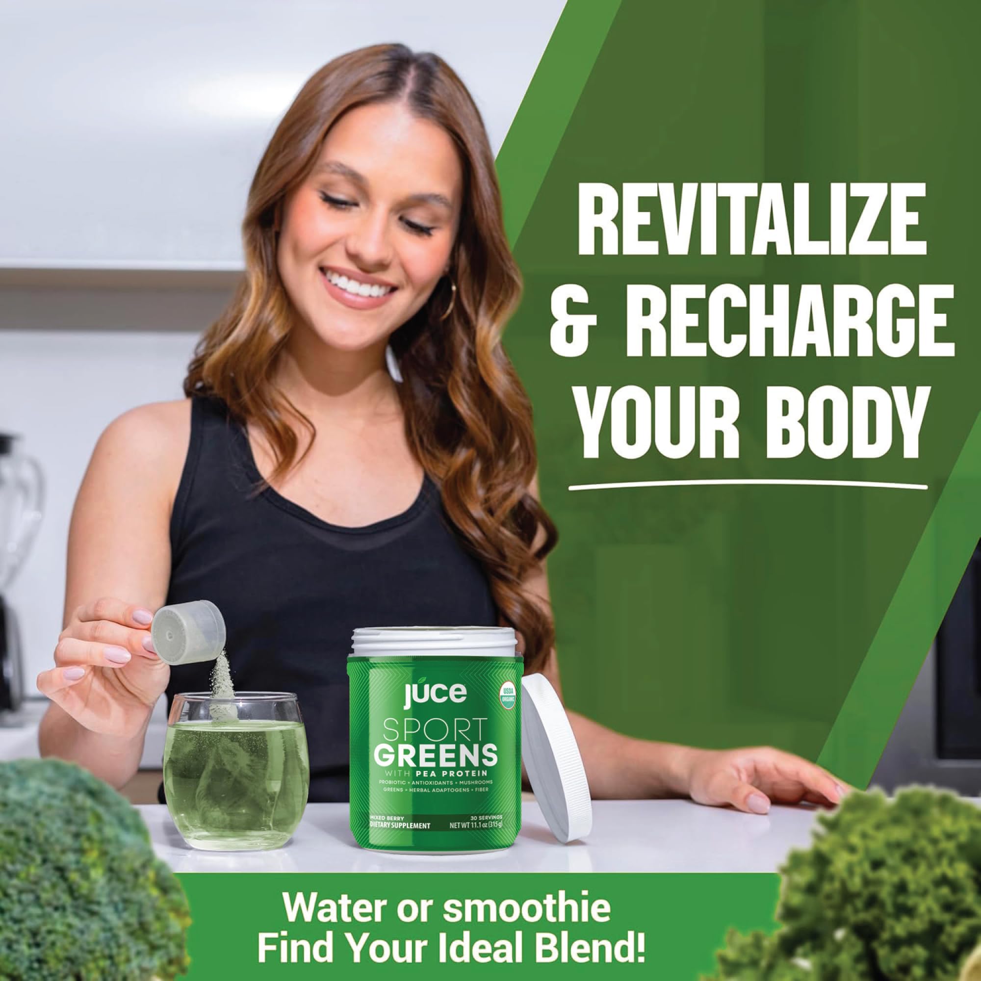 Terra Kai Organics Juce SG7 saveur fruits rouges idéale pour le matin.