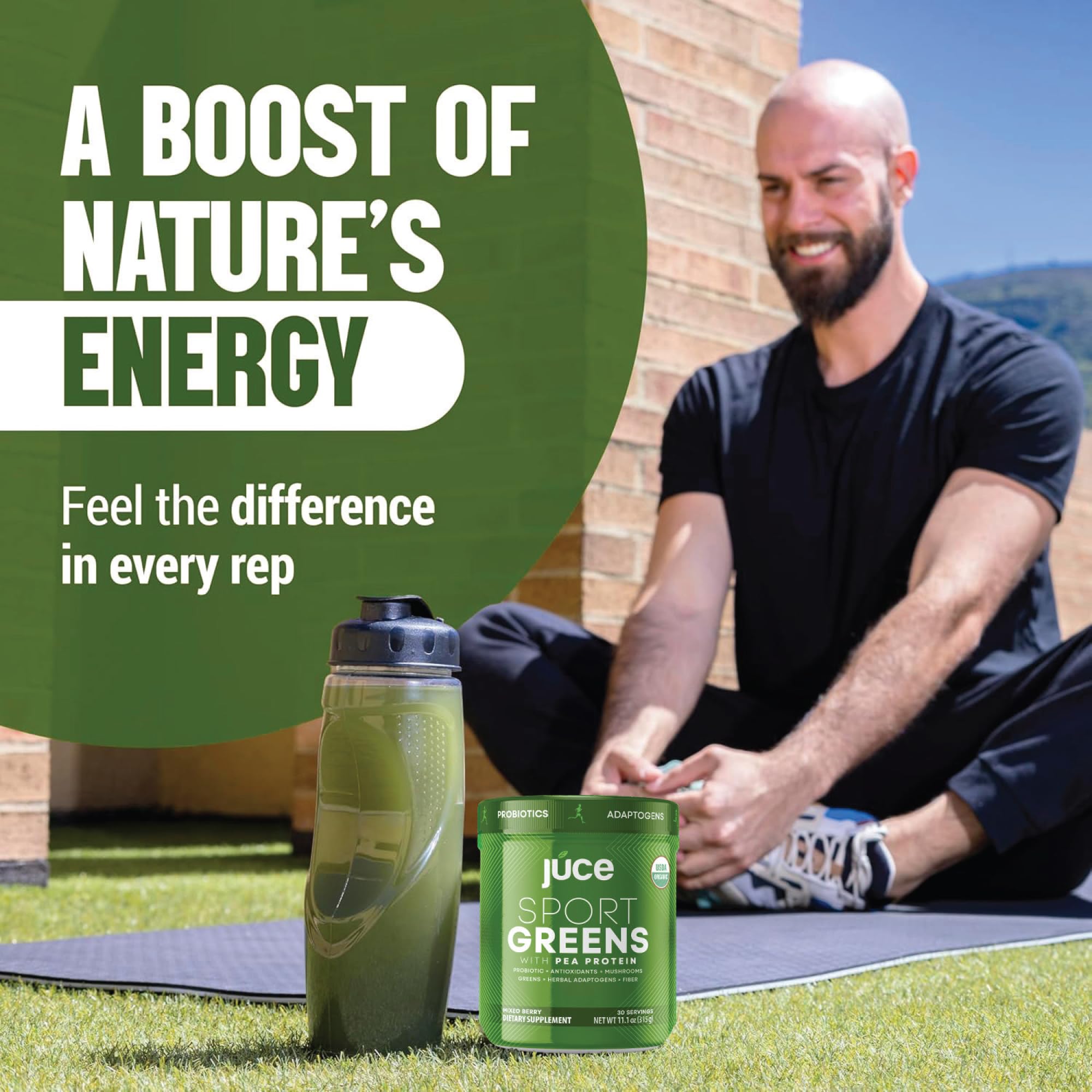 Terra Kai Organics Juce SG7 utilisation pratique après l entraînement.