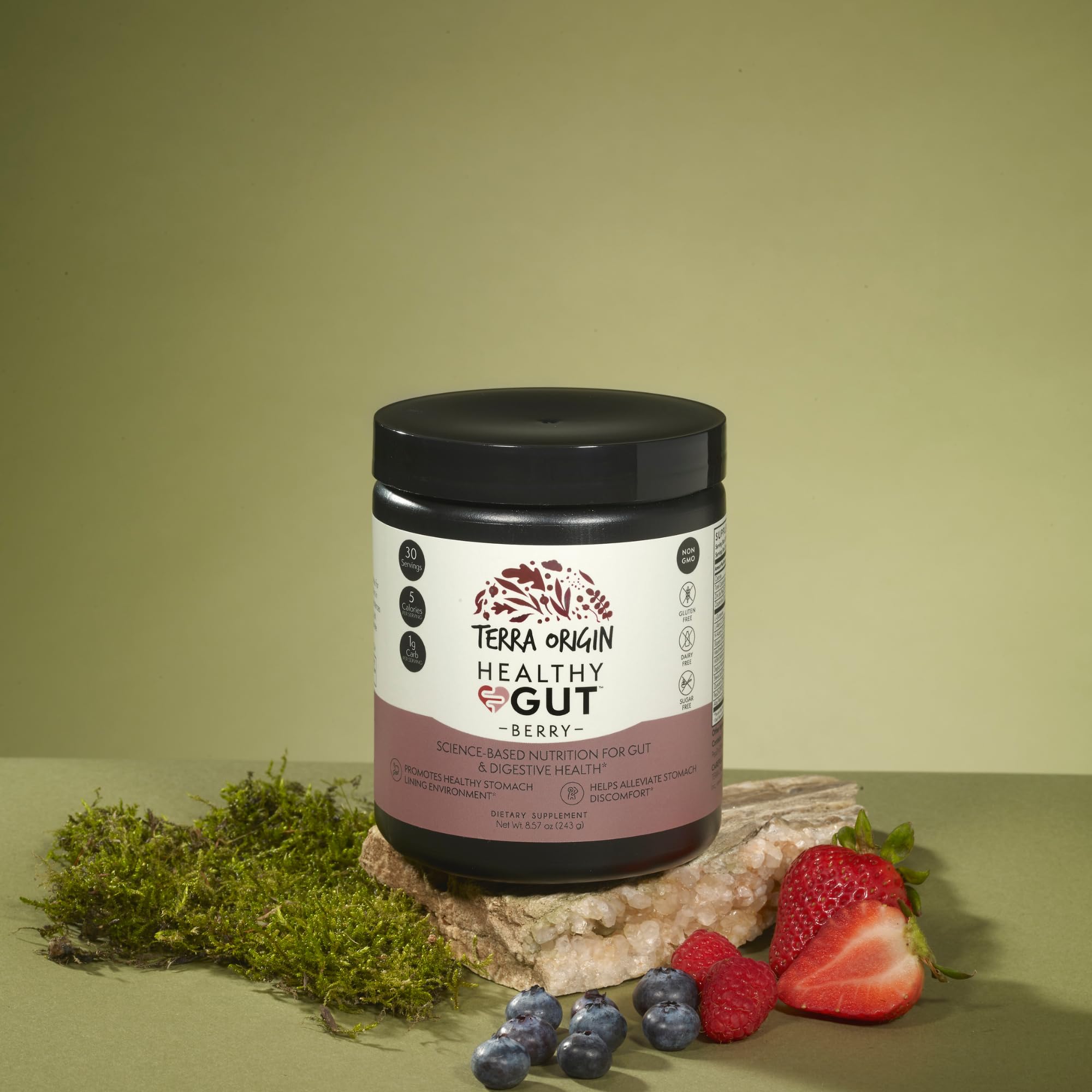 Doseur Terra Origin pour faciliter l’utilisation et soutenir l’assimilation des nutriments.