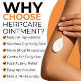 Terramed Herpcare Ointment – ingrédients naturels pour soin doux et efficace.