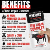 Terramed Just Think Comfort gommes cœur : apport nutritionnel clé pour la journée.