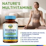 Dose quotidienne Terranics Moringa, consommation simple pour energie et vitalite.