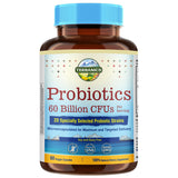 Terranics Probiotiques: Bouteille 60 Milliards CFU pour le soutien digestif.
