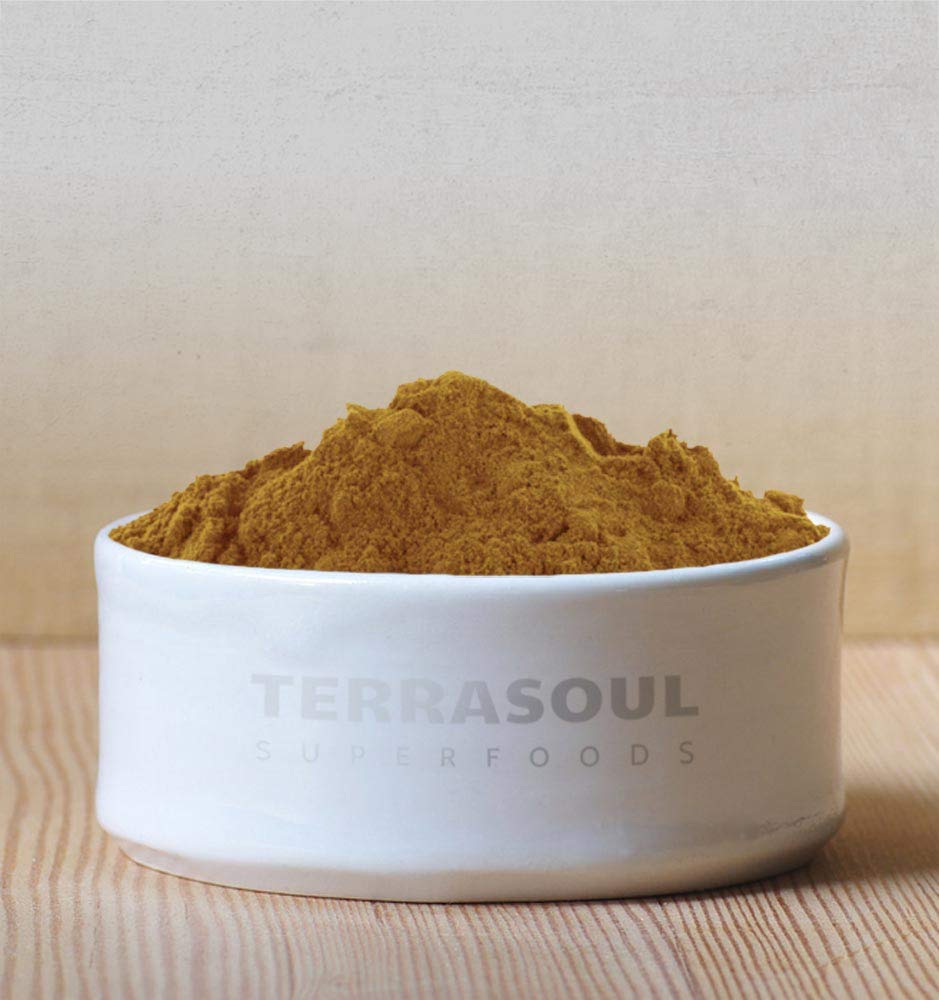 Terrasoul Reishi poudre préparation boisson: texture lisse et neutre.