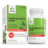 Terry Naturally Andrographis EP80 Bouteille - soutien hépatique et immunitaire