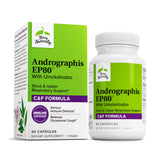 Terry Naturally Andrographis EP80 bouteille: soutien respiratoire potentiel.
