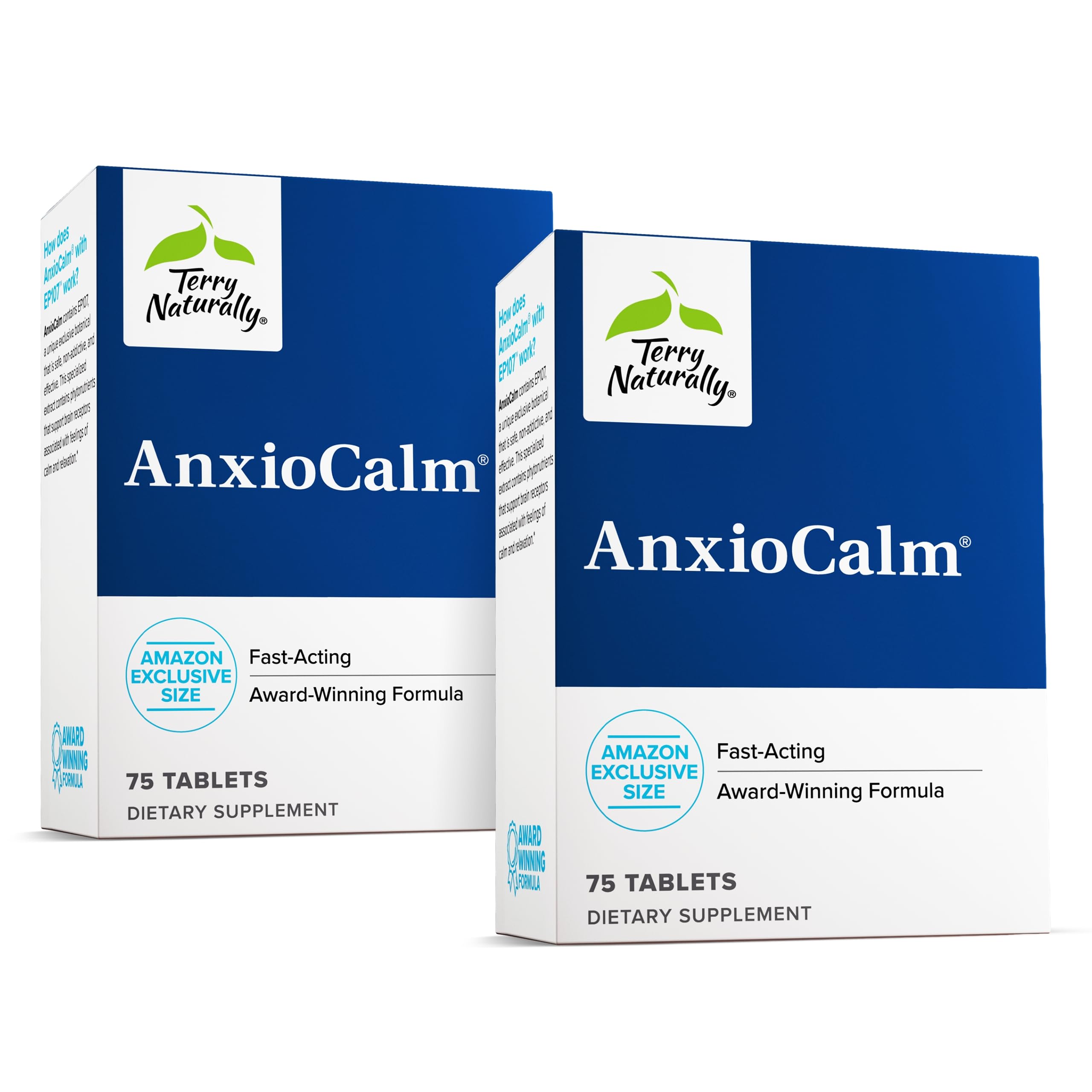 Terry Naturally AnxioCalm - Bouteille montrant le soutien calmant ciblé.
