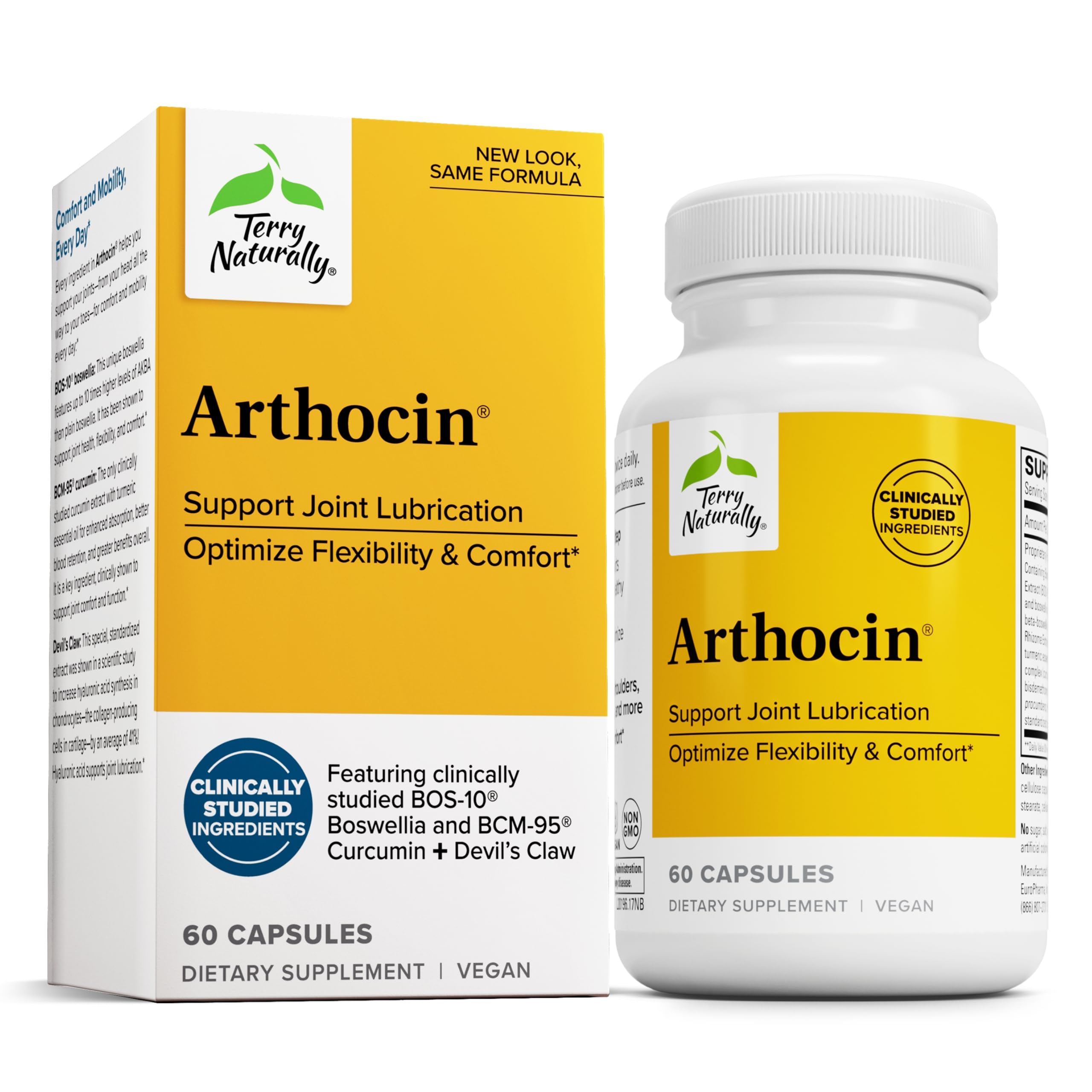 Arthocin Terry Naturally gélules boswellia serrata soutien articulation et mobilité