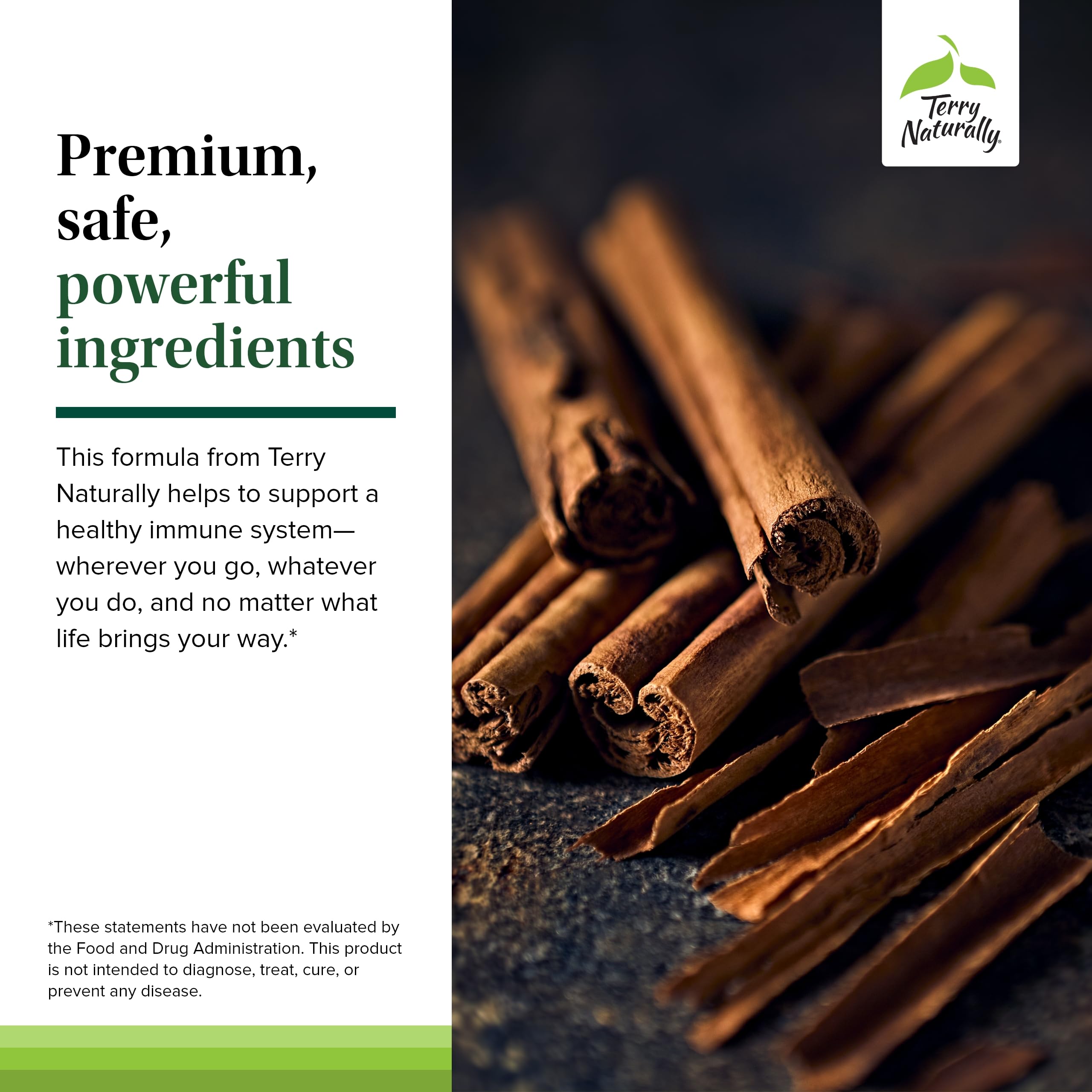 Terry Naturally Bacteril, dose recommandée pour le maintien quotidien.