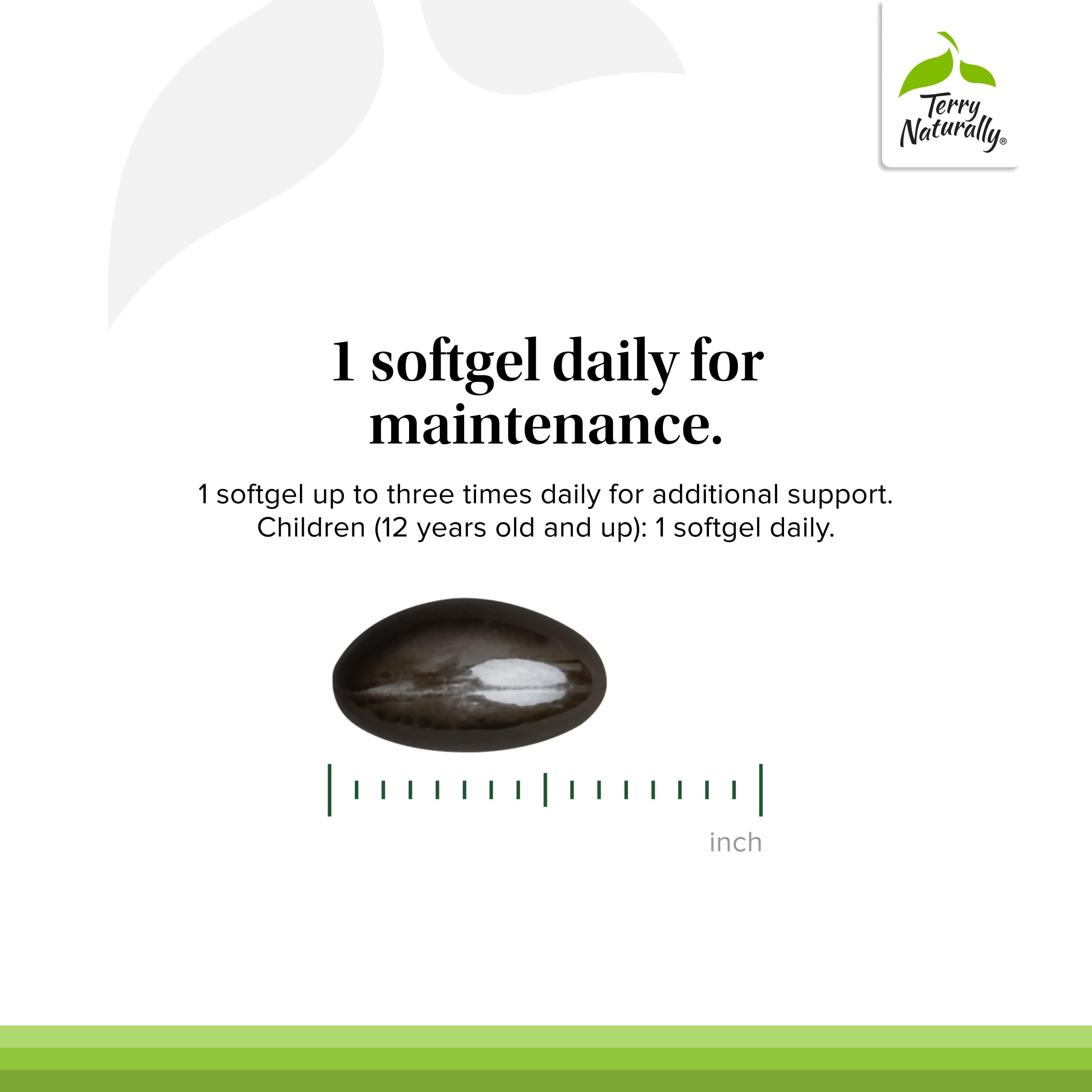 Étiquette indiquant sans gluten et sans lactose sur Bacteril Extra Strength.