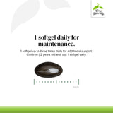 Étiquette indiquant sans gluten et sans lactose sur Bacteril Extra Strength.