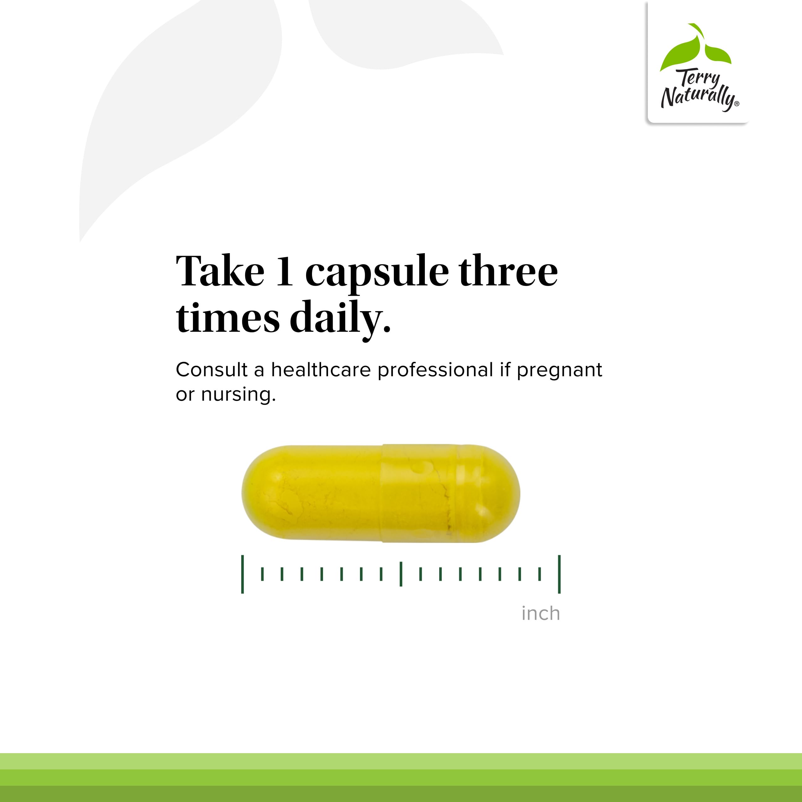Emballage Terry Naturally Berberine sur étagère, présentation soignée.