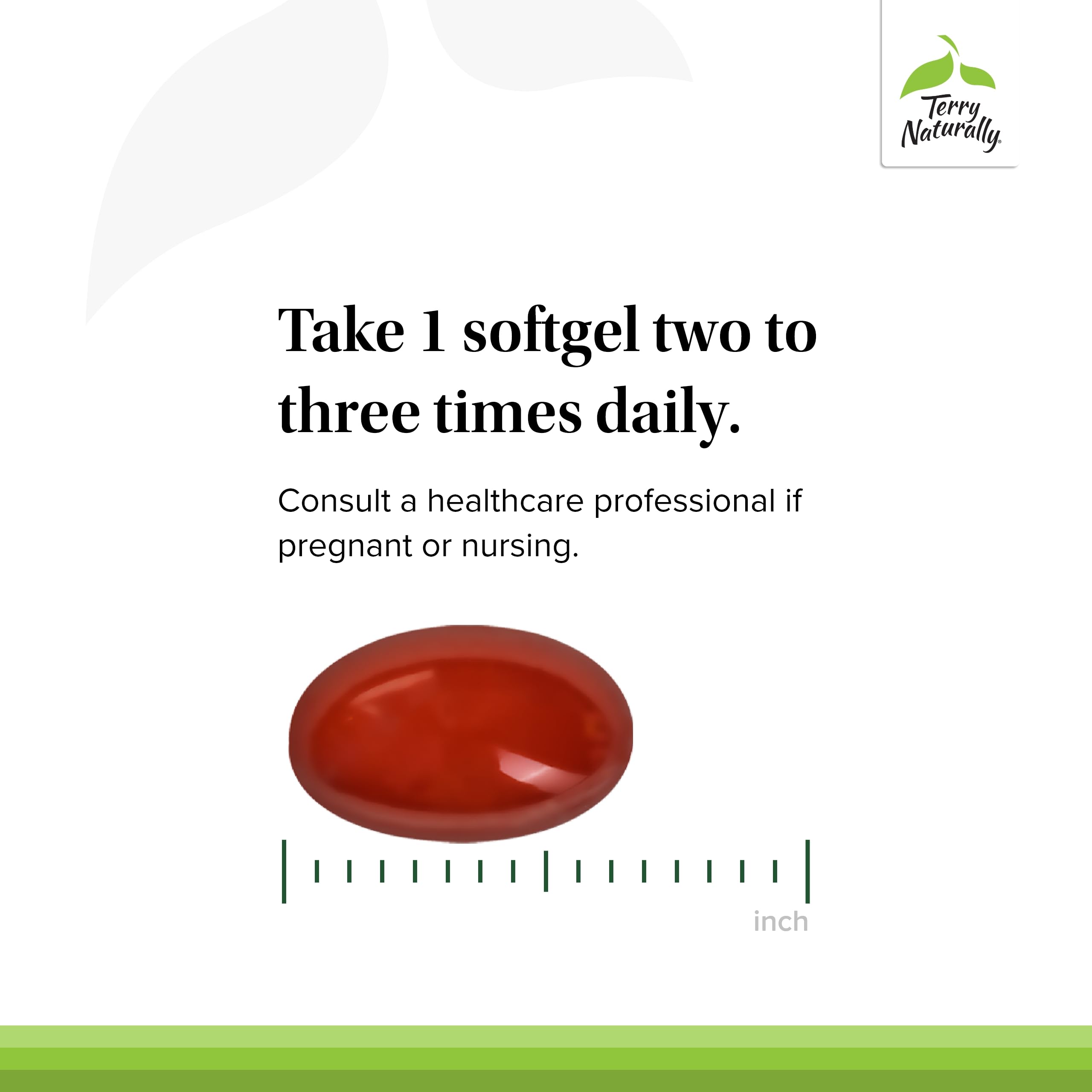 BosMed Terry Naturally - dosage recommandé, prise 1 gélule 2-3 fois/jour