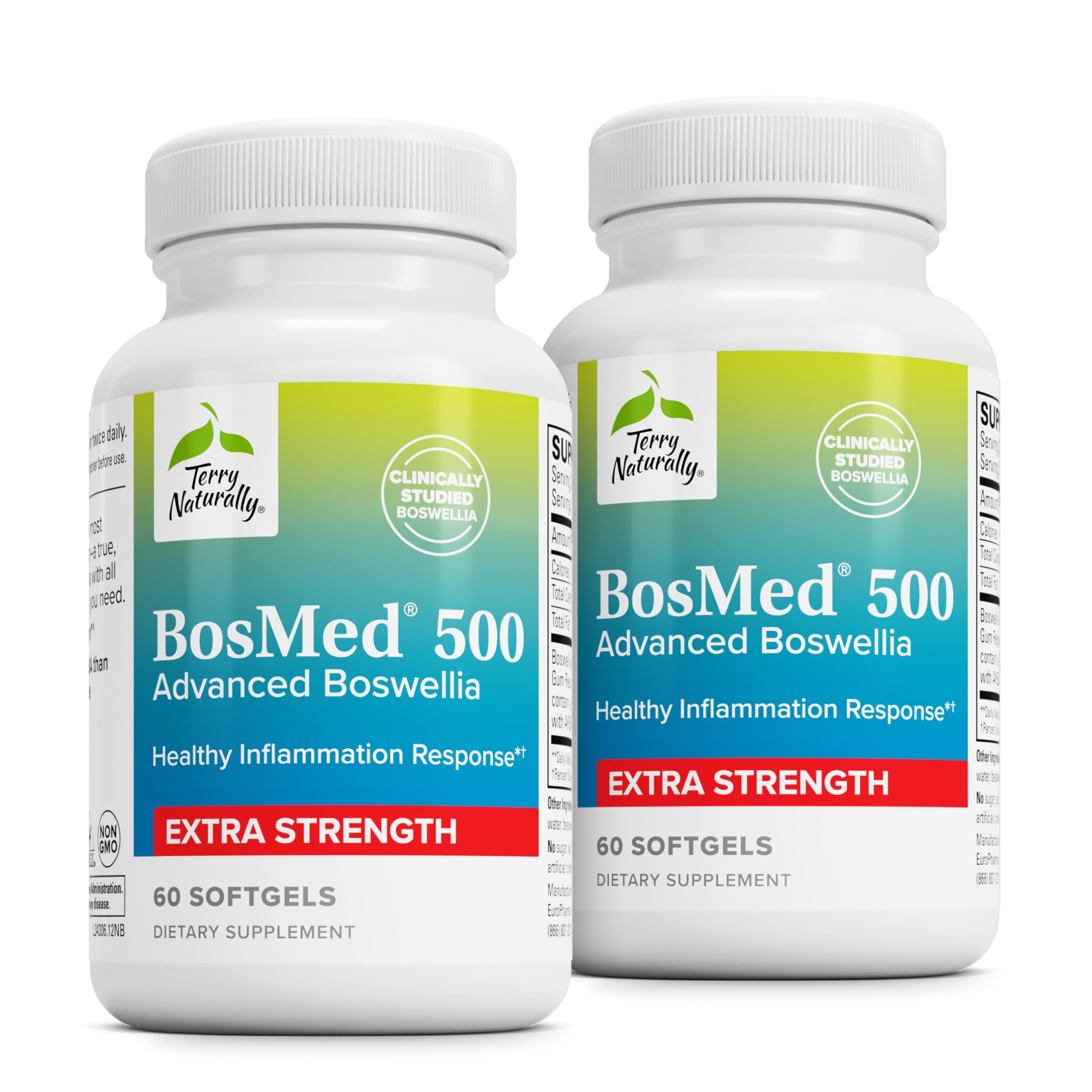 BosMed 500 de Terry Naturally – bouteille facile a prendre pour le soutien pulmonaire