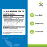 Gélules Terry Naturally Boswellia Plus Frankincense Oil – prise quotidienne potentielle pour le confort articulaire.