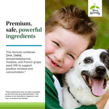 Terry Naturally Calm Kids enfant en classe, concentration potentielle.