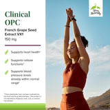 Gélules softgel Terry Naturally Clinical OPC faciles à avaler et bien formulées.