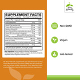 Terry Naturally Cortisol Rescue : capsules véganes, faciles à prendre.