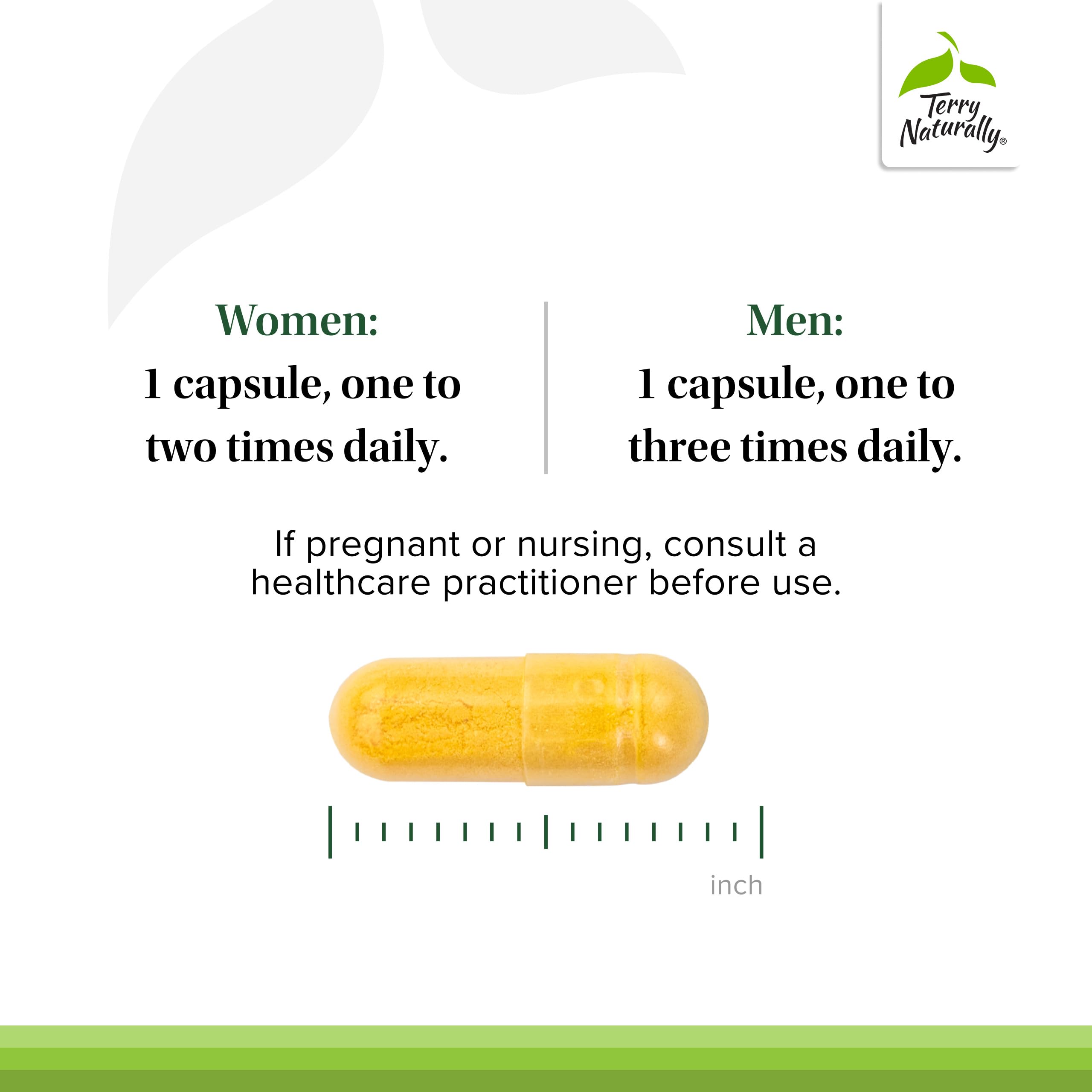 Terry Naturally Cortisol Rescue : dose quotidienne adaptée au genre pour une utilisation pratique.
