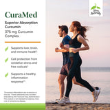 CuraMed 375mg – étui-produit, présentation pratique pour votre routine santé.