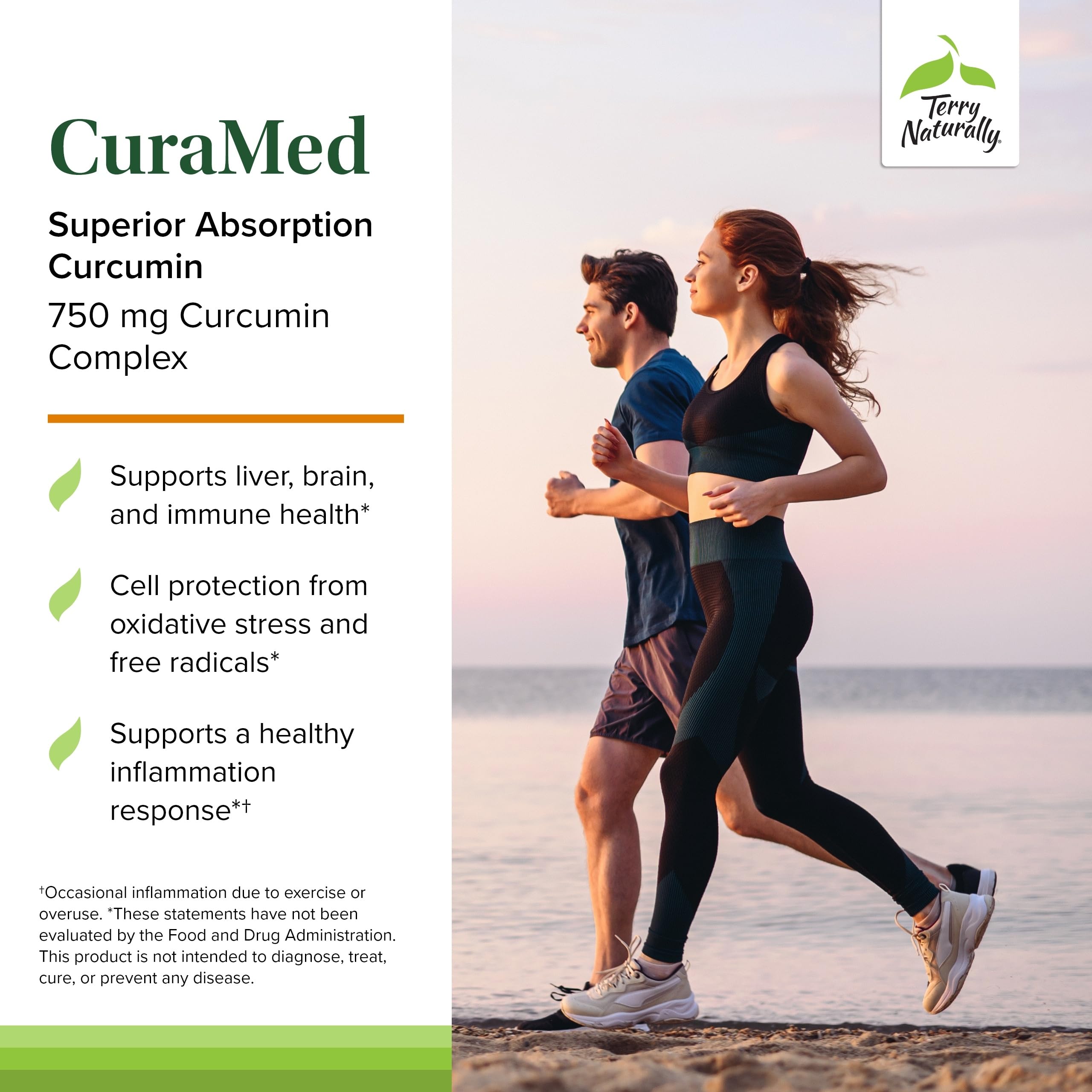 CuraMed 750 mg — image capsules, nutriments pour foie et cerveau.