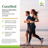 CuraMed 750 mg — image capsules, nutriments pour foie et cerveau.