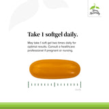 Capsules molles Terry Naturally — soutien immunitaire et fonctions cardiaques.